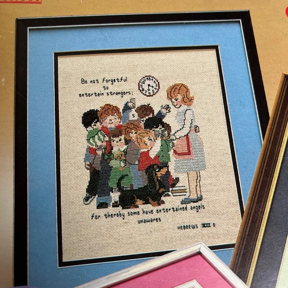 Mary Ellen Designs The Good Book Says Cross Stitch‎ Patterns 1983 Summit Designs